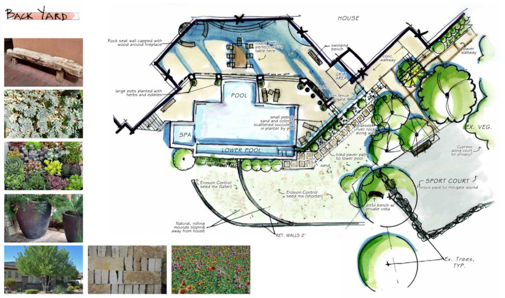 backyard design plan
