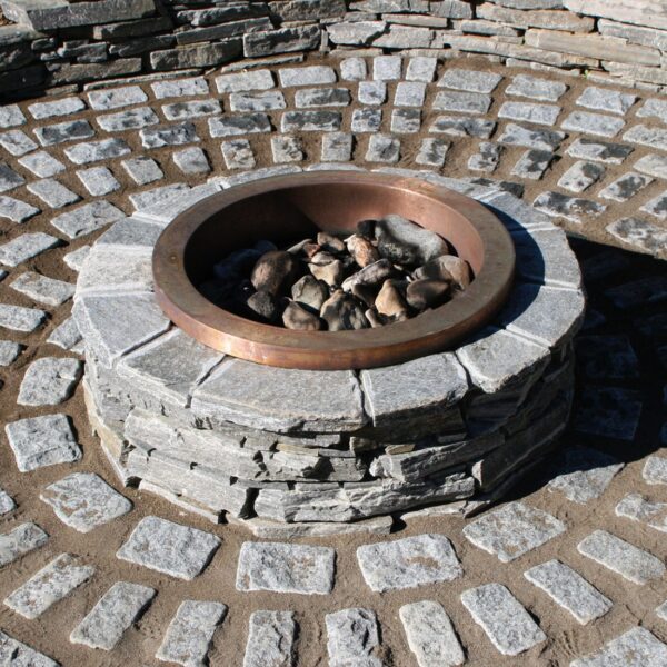 stone fire pit